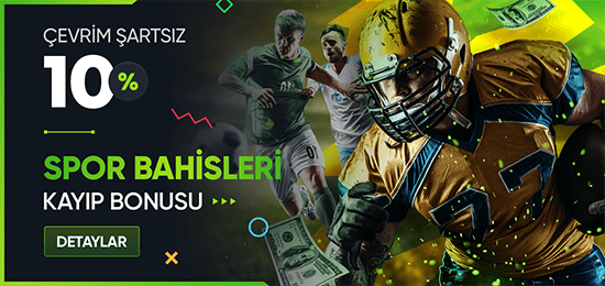 SPOR BAHİSLERİNDE %10 DISCOUNT FIRSATI!