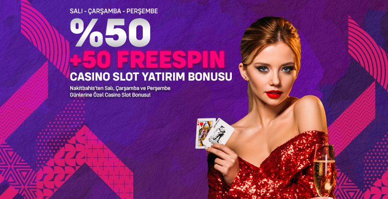 %50+50 Freespin Casino Yatırım Bonusu