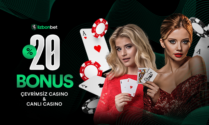 %20 Çevrimsiz Casino Canlı Casino Bonusu