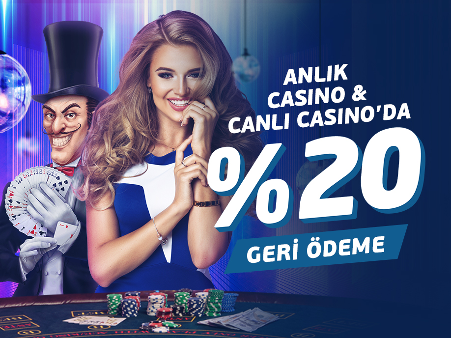 Canlı Casino / Netent Her Gün %20 İade