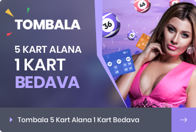 Tombala Oyununda 5 Kart Alana 1 Kart Bedava!