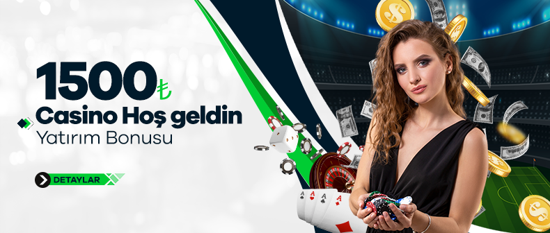 1500TL Casino Hoş Geldin Bonusu