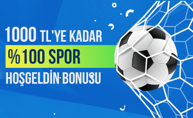 %100 Spor Hoşgeldin Bonusu
