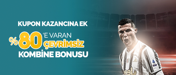Kupon Kazancına Ek %80'E Varan Kombine Bonusu Sekabet'te