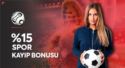 %15 SPOR KAYIP BONUSU