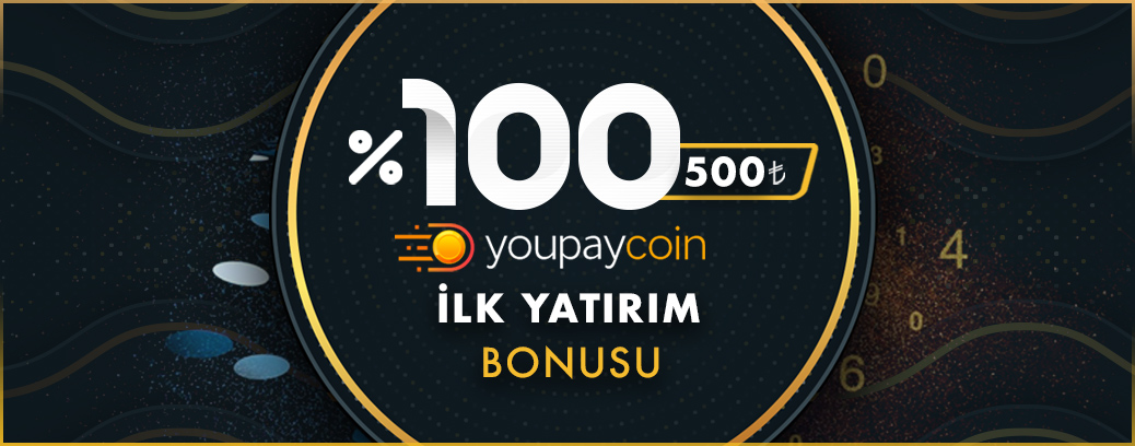 %100 YOUPAYCOİN İLK YATIRIM BONUSU