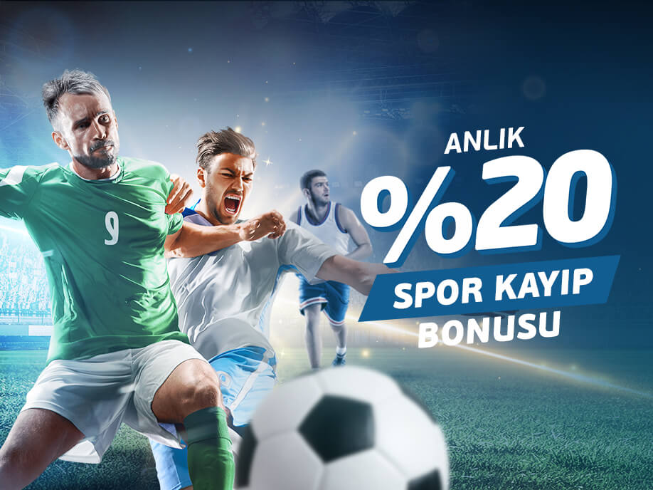 Günlük %20 Spor Kayıp Bonusu