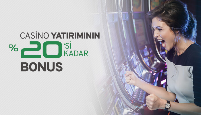 %20 Canlı Casino Yatırım Bonusu