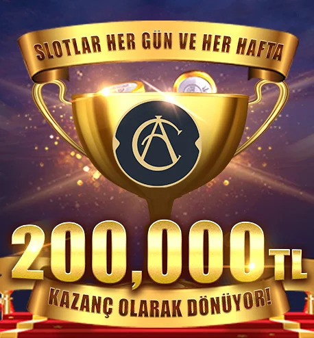 TOPLAM 200.000 TL ÖDÜL SLOTLARDA