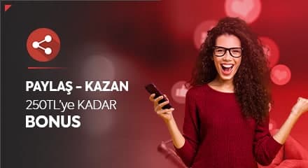 Paylaş Kazan Bonusu