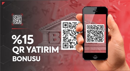 %15 QR YATIRIM BONUSU
