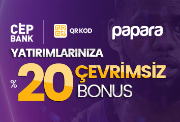 %20 Çevrimsiz Bonus