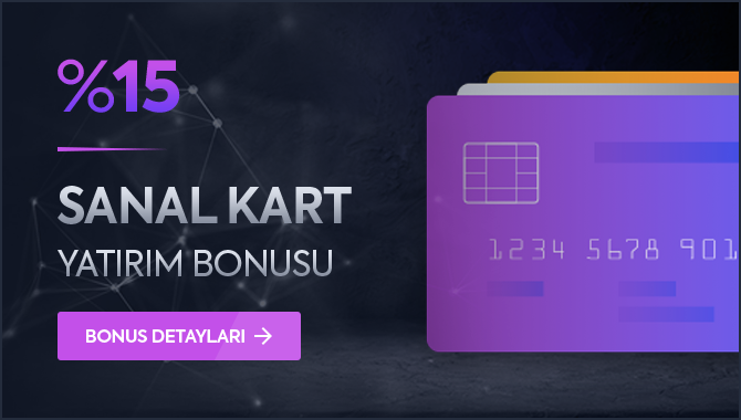 %15 SANAL KART YATIRIM BONUSU