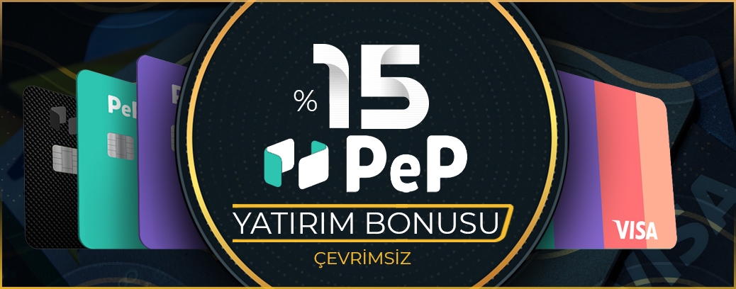 %15 ÇEVRİMSİZ PEPLE YATIRIM BONUSU