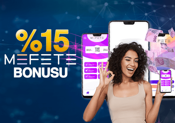 %15 Mefete Yatırım Bonusu!