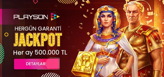 PLAYSON OYUNLARINDA DEV JACKPOT FIRSATI