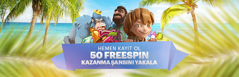 Kayıt ol Sürpriz Freespin kazan