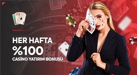 %100 CASİNO BONUSU