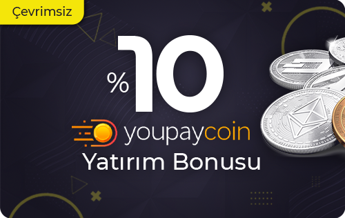 %10 YOUPAYCOİN ÇEVRİMSİZ YATIRIM BONUSU