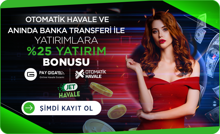 Otomatik Havale ve Anında Banka Transferi %25
