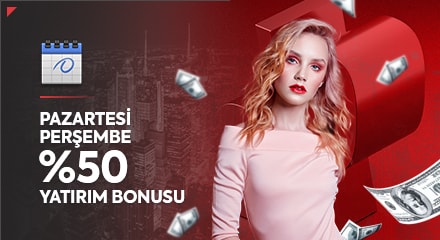 %50 BONUS KAMPANYASI