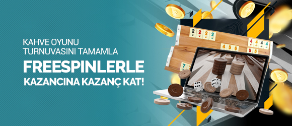 Kahve Oyunu Turnuvasını Tamamla, FreeSpinlerle Kazancına Kazanç Kat