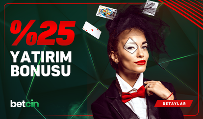 %25 ÇEVRİMSİZ YATIRIM BONUSU