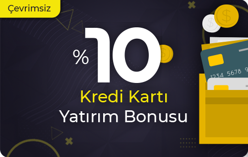 %10 ÇEVRİMSİZ KREDİ KARTI YATIRIM BONUSU