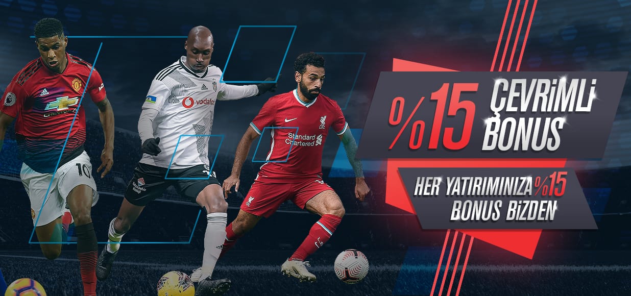 %15 Yatırım Bonusu