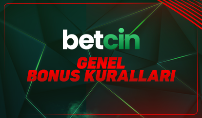 GENEL BONUS VE KURALLARI !
