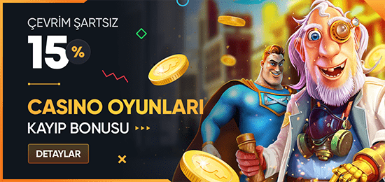 3D SLOTLARDA %15 DISCOUNT FIRSATI!