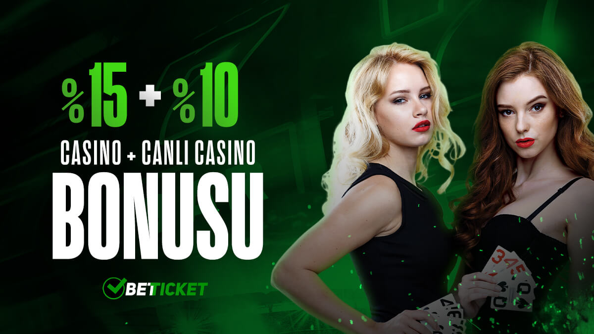 %15+10 Casino-Canlı Casino bonusu