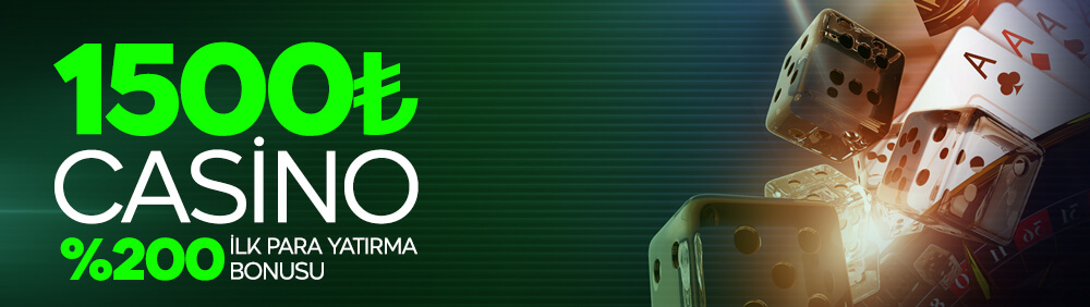 Casino %200 İlk Üyelik Bonusu