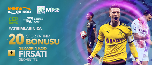 % 20 Spor Yatırım Bonusu + Sekaspin Kod