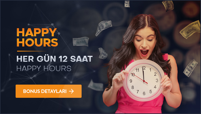 HER GÜN 12 SAAT HAPPY HOURS