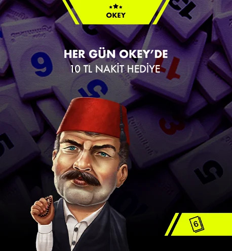 OKEYDE HER GÜN NAKİT ÖDÜL KAZAN