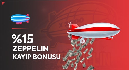 %15 ZEPPELİN KAYIP BONUSU