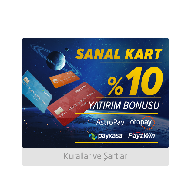 %10 Sanal Kart Deposit Bonusu