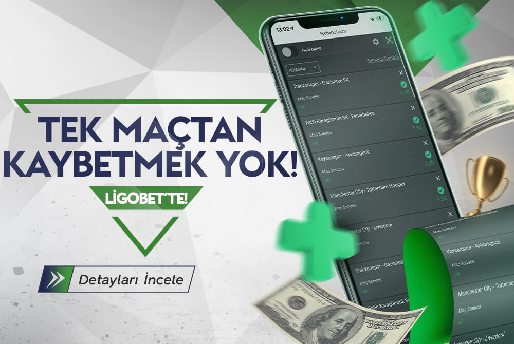LİGOBET'TE TEK MAÇTAN KAYBETMEK YOK!