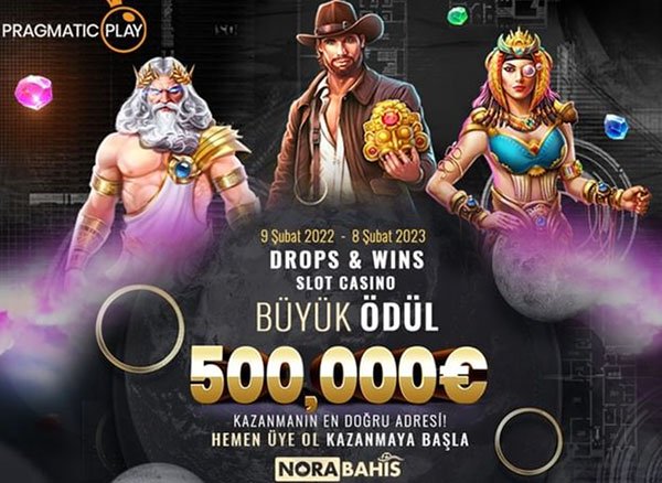 Pragmatic Haftalık 500.000 € Ödüllü Drops And Wins Turnuvası