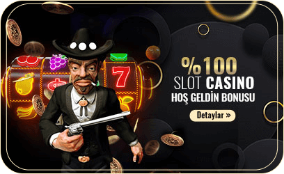 %100 Slot Casino Hoşgeldin Bonusu