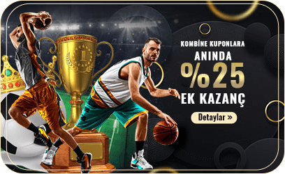 Kombine Kuponlara %25 Ek Kazanç