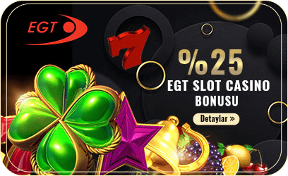 %25 EGT Slot Casino Yatırım Bonusu