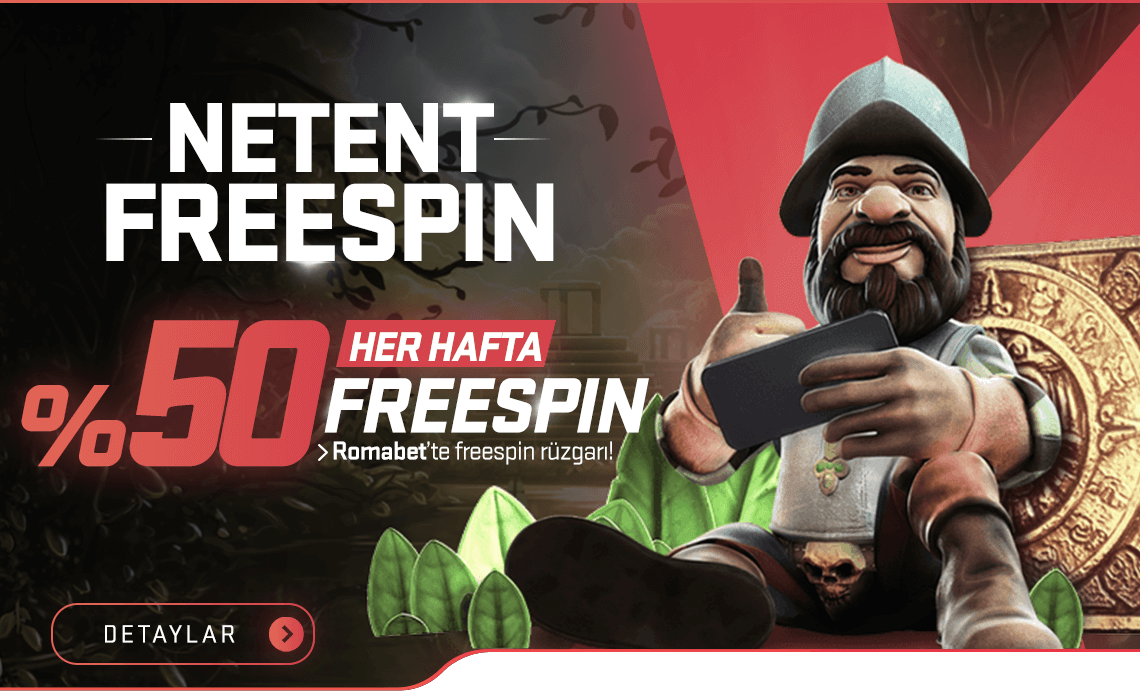 İLK YATIRIMA %50 NETENT FREESPIN