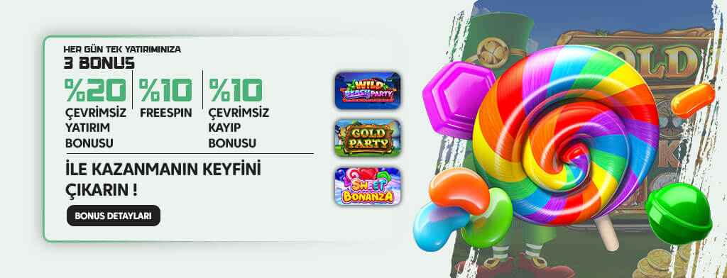 %20 Çevrimsiz Limitsiz Yatırım Bonusu